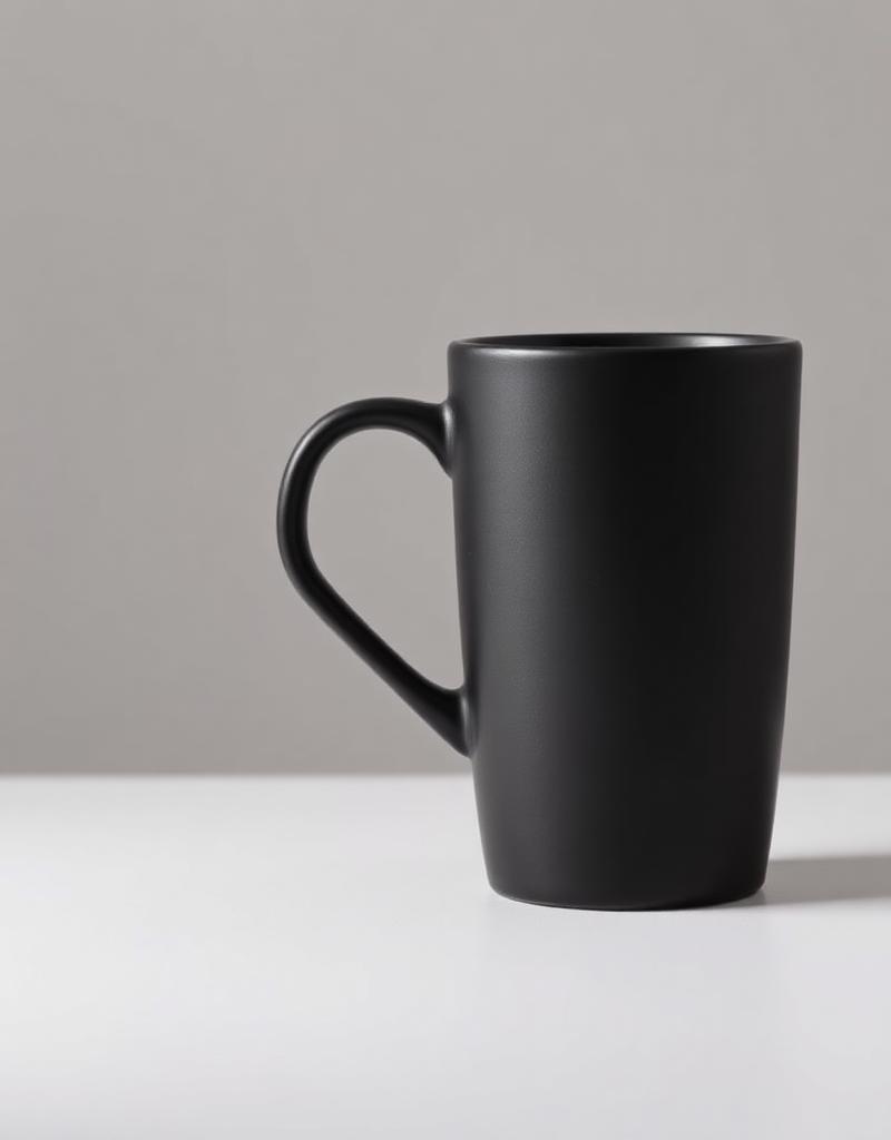 Tall Becher · Schwarz – Bedruckung: BLACK EDITION